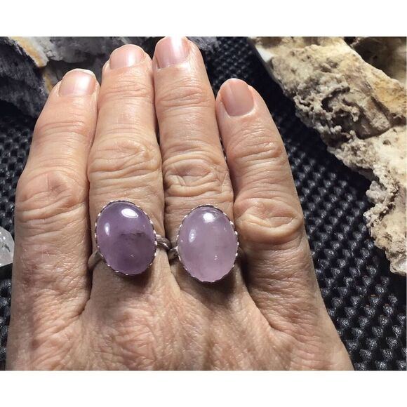 ,Ring, Lavender Amethyst Ring, NEW, size 8, Purple, Handmade - Picture 5 of 5
